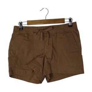The North Face Pull-on Dark Khaki Shorts Size Small.